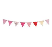 Guirlande Fanion Tissus Exterieur,Drapeau Banniere 3.1M,Guirlande de Fanions Décoration Fanion Multicolore 12 Drapeaux,Banderole Triangle pour Fête Cérémonies Mariage et Jardin