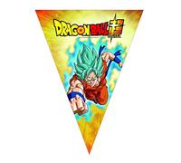 Guirlande fanions en Papier Dragon Ball Super 360 cm - Coloré - Taille Unique