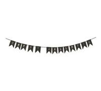 guirlande fanions happy halloween 2m - partypro 50296b Noir G