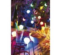 Lunartec Guirlande festive multicolore pour intérieur et extérieur