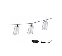 Lumisky Guirlande lumineuse GLOW LIGHT 8 cloches LED blanc chaud filaments 15 m raccordable