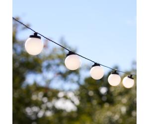 Guirlande Guinguette Festival 30 Ampoules à LED Blanc Chaud