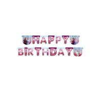 Guirlande happy birthday La Reine des Neiges 2 200 x 16 cm