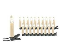 Guirlande LED - LUNARTEC - 20 lampes - Blanc Chaud - Vintage - A poser