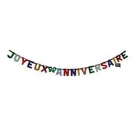 Guirlande joyeux anniversaire (2 20 m)