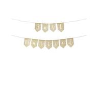 wYw Guirlande en Jute Just Married 185 x 23 cm