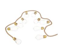 Guirlande LED 10 boules pile transparent L165cm - Atmosphera createur d'interieur