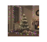 vidaXL Guirlande LED avec 1000 LED Multicolore pastel 100 m PVC