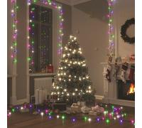 vidaXL Guirlande LED avec 1000 LED Multicolore pastel 100 m PVC
