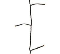Guirlande Led Clignotante blanc chaud 13.50m Blanc