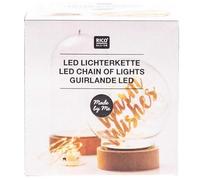 Guirlande LED Cloche deco Or
