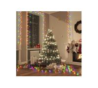 vidaXL Guirlande LED compacte avec 1000 LED Multicolores 25 m PVC