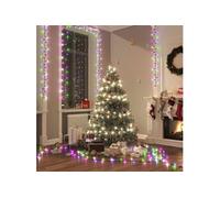 Guirlande LED compacte avec 3000 LED Multicolore pastel 65m PVC