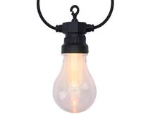 Guirlande LED d'extérieur avec 10 ampoules Turmell 7,5m 2700K blanc chaud