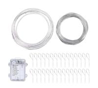 Guirlande LED Extérieure Imperméable | Télécommande Multicolore | Ruban LED à Changement de Couleurs | Portable sur Batterie pour Camping Jardin Fête Balcon Terrasse Patio Décoration