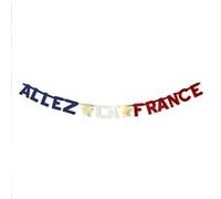 guirlande lettres cocorico allez la france 2.5m - sud trading cd7870 Bleu G