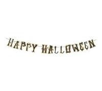 guirlande lettres happy halloween 2m - partypro 812590hp Noir G