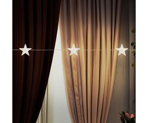 Guirlande Leuchtkette Décoration de Noël Sternen-Design 20x LED Lumière L 220cm