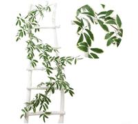 Guirlande Lierre Artificiel 2M Feuillage Réaliste pour déco Murale(1.7m Rose Vine)