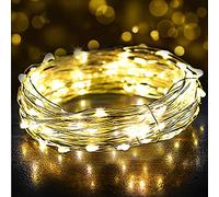 Guirlande Lumineuse 12M 120 LEDs, Girlande de Lumière IP65 Etanche Guirlandes Lumineuses Intérieur Decoration pour Mariage Fête Festival Chambre Noël Soirée Maison Jardin Fairy Lights