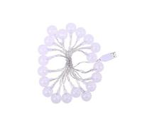 Guirlande Lumineuse 20 Led Alimentées Par Usb,Forme De Boule A Bulles Multicolore MK54
