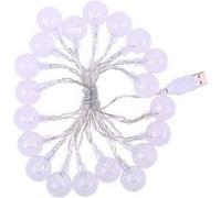 Guirlande Lumineuse 20 Led Alimentées Par Usb,Forme De Boule A Bulles Multicolore MK54