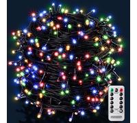 Guirlande lumineuse 200 LED télécommande minuteur décoration Noël illumination