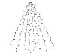 Guirlande Lumineuse 280 LEDs pour Sapin de Noêl, 1,5m x 8 exterieur Etanche Guirlande LED (1-2,3m sapin) pour Décoration Maison, Fête, Noël, Soirée, Mariage, Jardin - Coloré