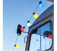 Guirlande Lumineuse 30 Globes LED Multicolores Intérieur et Extérieur