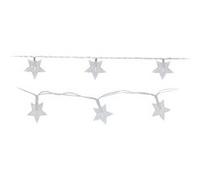 Guirlande lumineuse à étoiles EDM - esprit de Noël - lumière chaude - 10 étoiles LED - 1 m - 71318 G