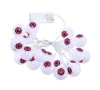 Guirlande Lumineuse À Globe Oculaire - Halloween Intérieur Extérieur, Décoration Saisonnière Imperméable | Éclairage De Fête Pour Fenêtres, Jardin, Patio, Clôture, Cour, Porche, Arbre, Intérieur