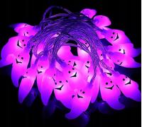 Guirlande lumineuse à LED 30 LED Halloween Spectres