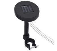 Guirlande Lumineuse à LED avec Panneau Solaire pour Belvédère Extérieur vidaXL