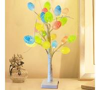 Guirlande Lumineuse à LED En Forme D'œufs De Pâques Avec 12PCS œufs Décoration De Pâques, l'arbre de Pâques lumineux, Décoration De Pâques, Décoration De Pâques Pour L'extérieur Pâques Et Festival