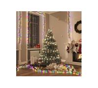 Vidaxl Guirlande Lumineuse À Led Groupées 1000 Led Multicolore 11m Pvc