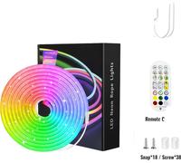 Guirlande lumineuse à LED, synchronisation musicale, contrôle intelligent, 10M WIFI