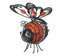 Guirlande Lumineuse Abeille À Miel - 9,5 X 12 X 14 Cm En Métal, Allumage Et Extinction Automatique Des Lumières De Jardin À Énergie Solaire | Éclairage De Jardin Extérieur/intérieur Étanche Pour Clôtu