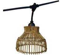 Guirlande lumineuse AMELIA LIGHT CONNECTABLE Marron Rotin 6m Marron G