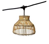 Guirlande lumineuse AMELIA LIGHT CONNECTABLE Marron Rotin 6m