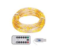 Moderne & Luxe Guirlande Lumineuse Avec 150 Led Blanc Chaud 15 M-716712