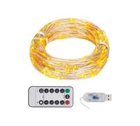 vidaXL Guirlande LED avec 300 LED Blanc chaud 30 m