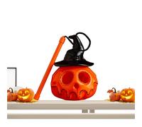 Guirlande lumineuse citrouille - Lanterne citrouille | Guirlande lumineuse d'Halloween d'extérieur | Lumière effrayante Accessoires photo Décorations d'Halloween pour intérieur, jardin, pelouse