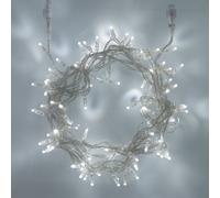 Guirlande Lumineuse Core Connect 50m 500 LED Blanche Câble Transparent Raccordable