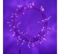 Guirlande Lumineuse Core Connect 70m 700 LED Violette Câble Transparent Raccordable