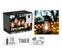 Guirlande Lumineuse de Fête 10L A60 Blanc Chaud