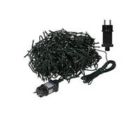 ECD Germany Guirlande Lumineuse de Noël à 480 LED, 36 m, Blanc Froid, pour l'Intérieur et Dunkelgrün G