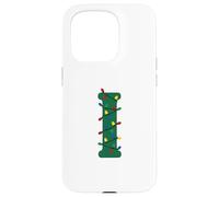 Guirlande Lumineuse de Noël avec Monogramme Lettre I Coque pour iPhone 15 Pro