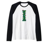 Guirlande Lumineuse de Noël avec Monogramme Lettre I Manche Raglan