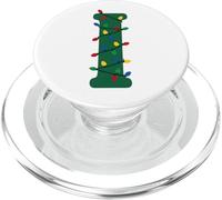 Guirlande Lumineuse de Noël avec Monogramme Lettre I PopSockets PopGrip pour MagSafe