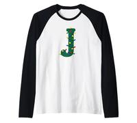 Guirlande Lumineuse de Noël avec Monogramme Lettre J Manche Raglan